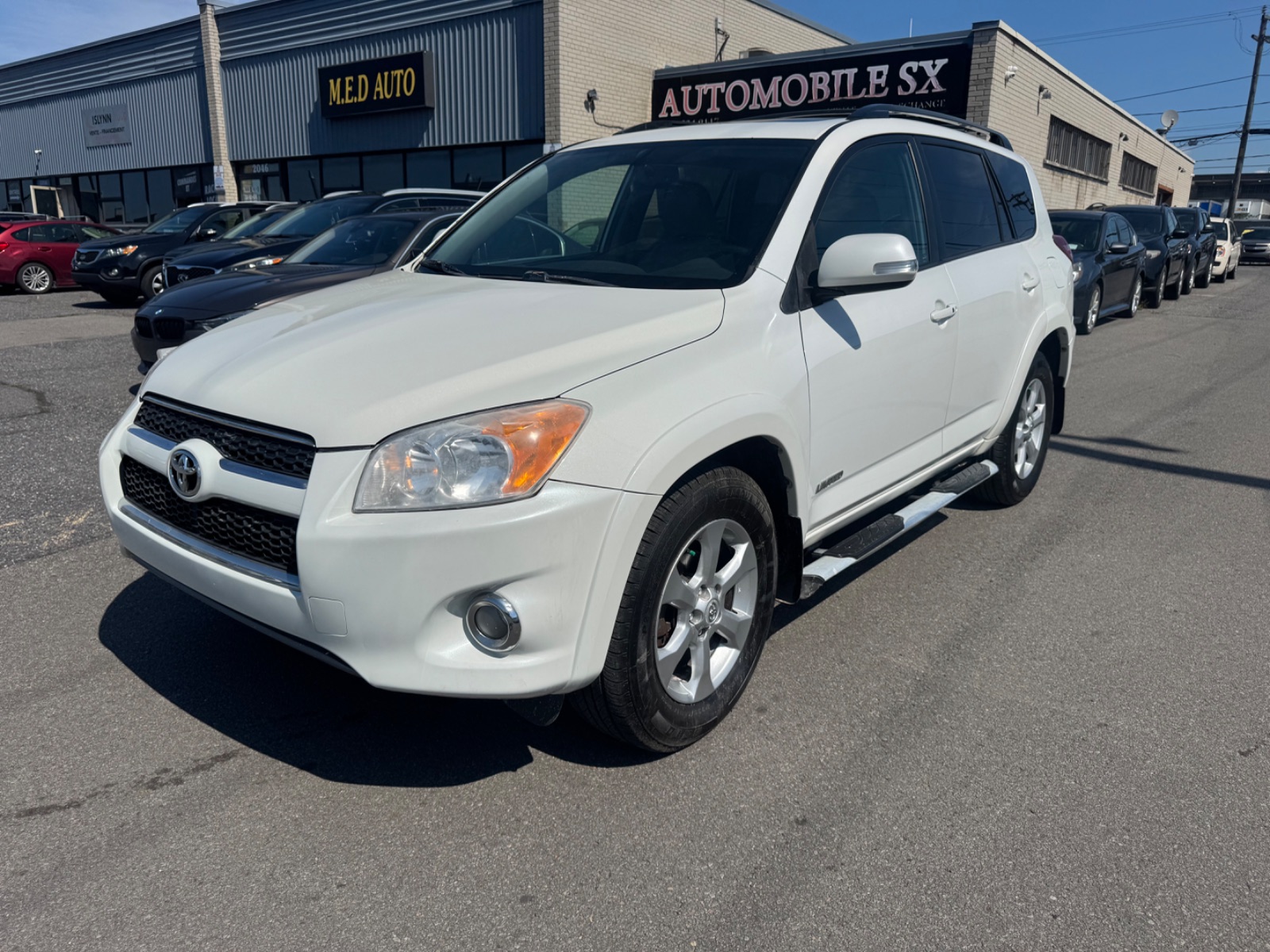 2012 Toyota RAV4 LIMITED White