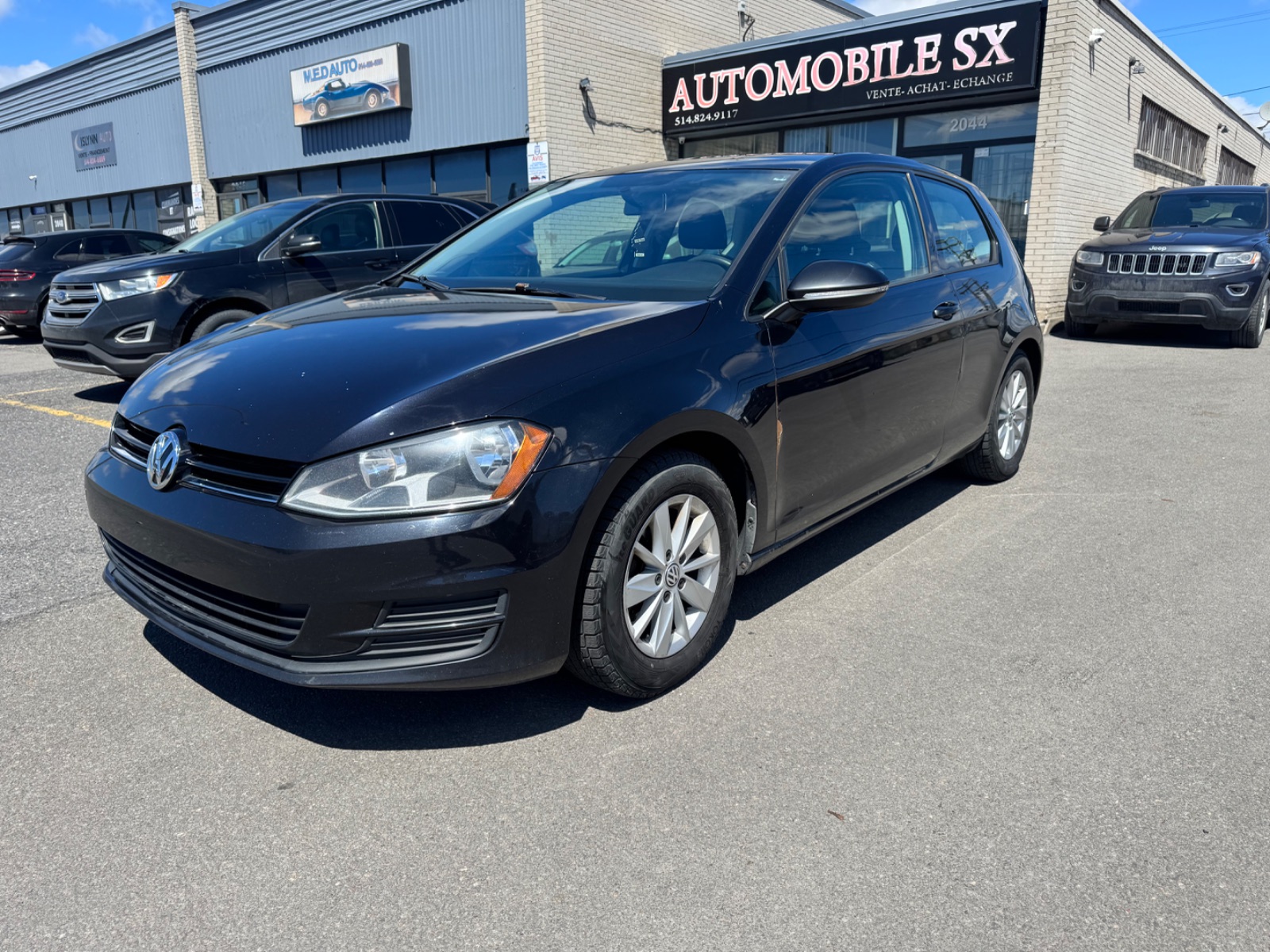 2017 Volkswagen Golf Trendline Black